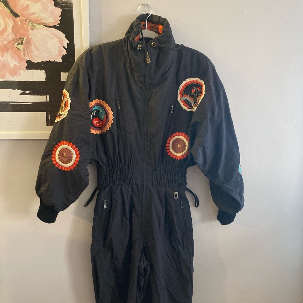 Vintage Bogner 90s Embroidered Ski Suit 10